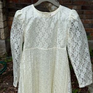 Girl's Lace Dress, size 6